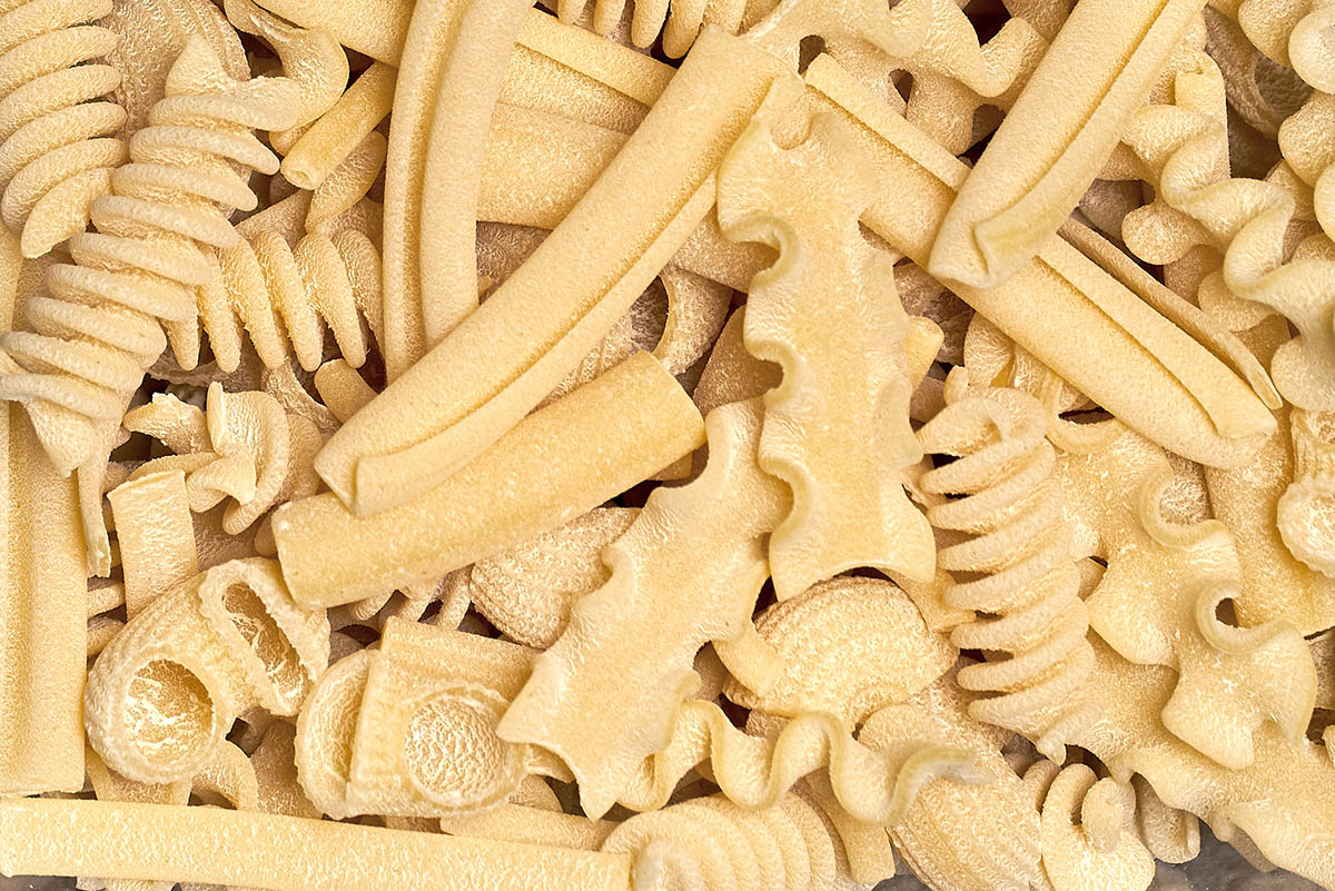 Formati di pasta secca assortiti